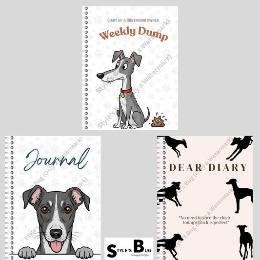 Greyhound Journals by Style's Bug