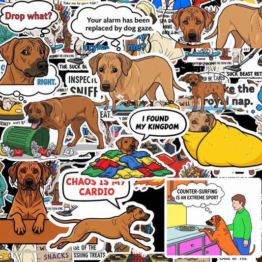 Rhodesian Ridgeback Sticker Pack by Style's Bug