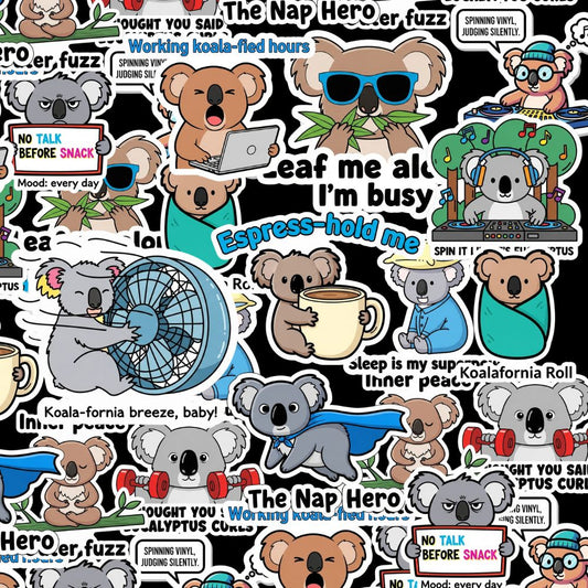 Koala Sticker Pack by Style's Bug