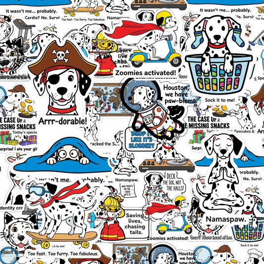 Dalmatian Sticker Pack by Style's Bug
