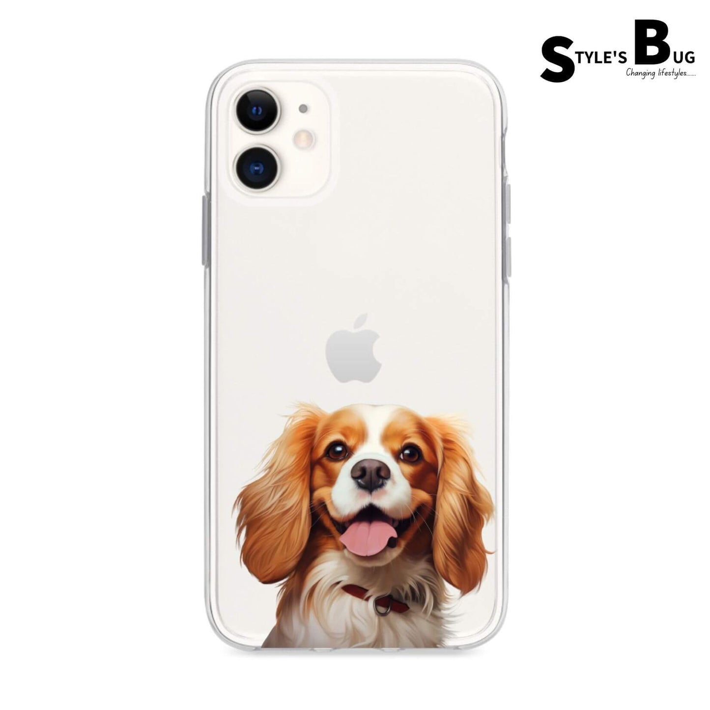 Smiling Dog phone cases from Style's Bug (UV printed) - Style's Bug Cavalier King Charles Spaniel
