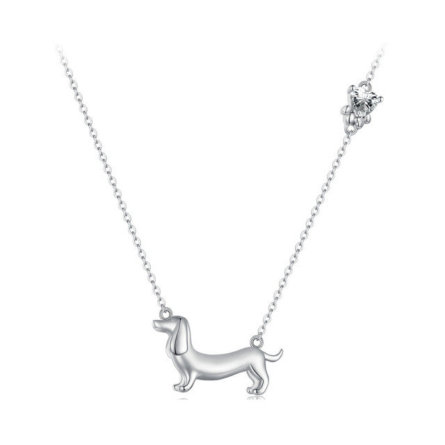 Realistic Dachshund jewellery by SB