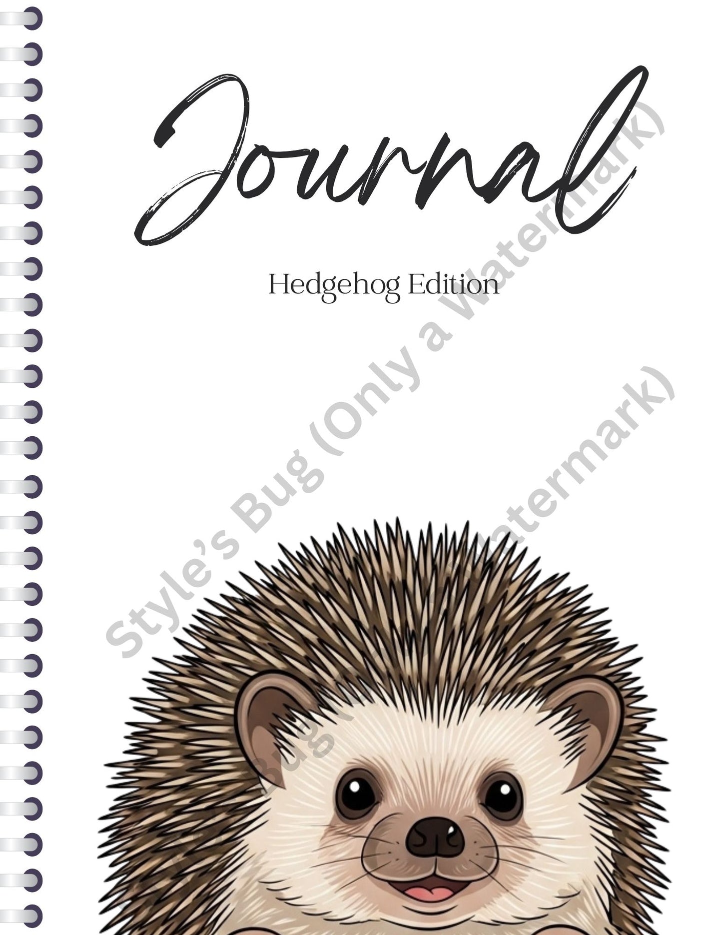 Hedgehog Journals by Style's Bug