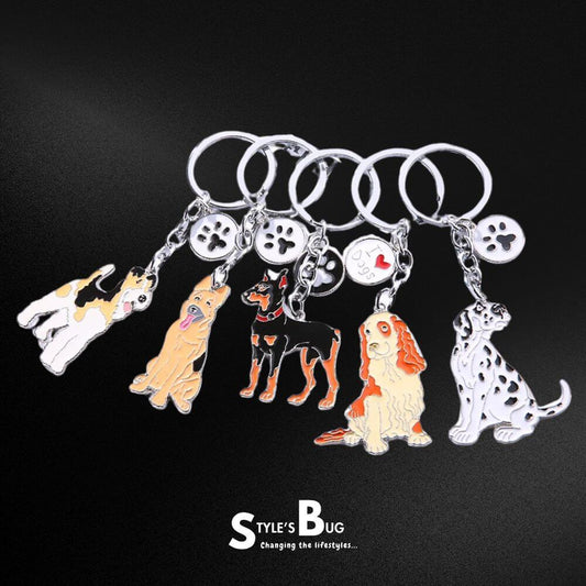 Dog Keychains by Style's Bug (2pcs pack)