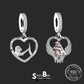 Great Dane 'I love you forever' Dog Pendants