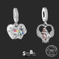Great Dane 'I love you forever' Dog Pendants