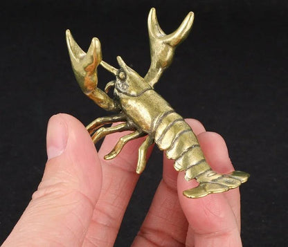 Realistic Crustacean Brass Figures