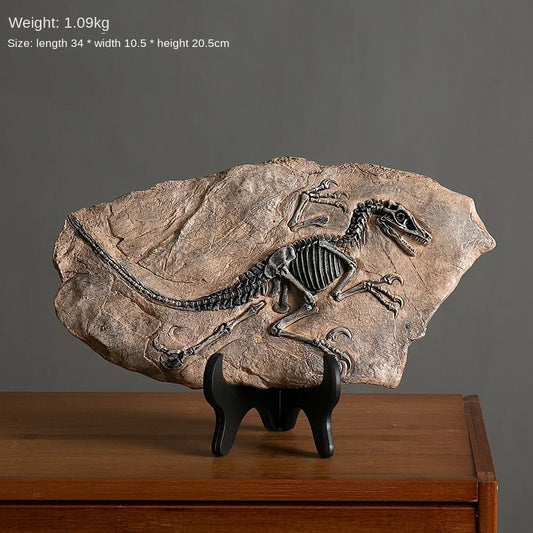 Realistic Dinosaur Fossil Ornaments