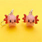 Smiling Axolotls - Hypoallergenic jewelry