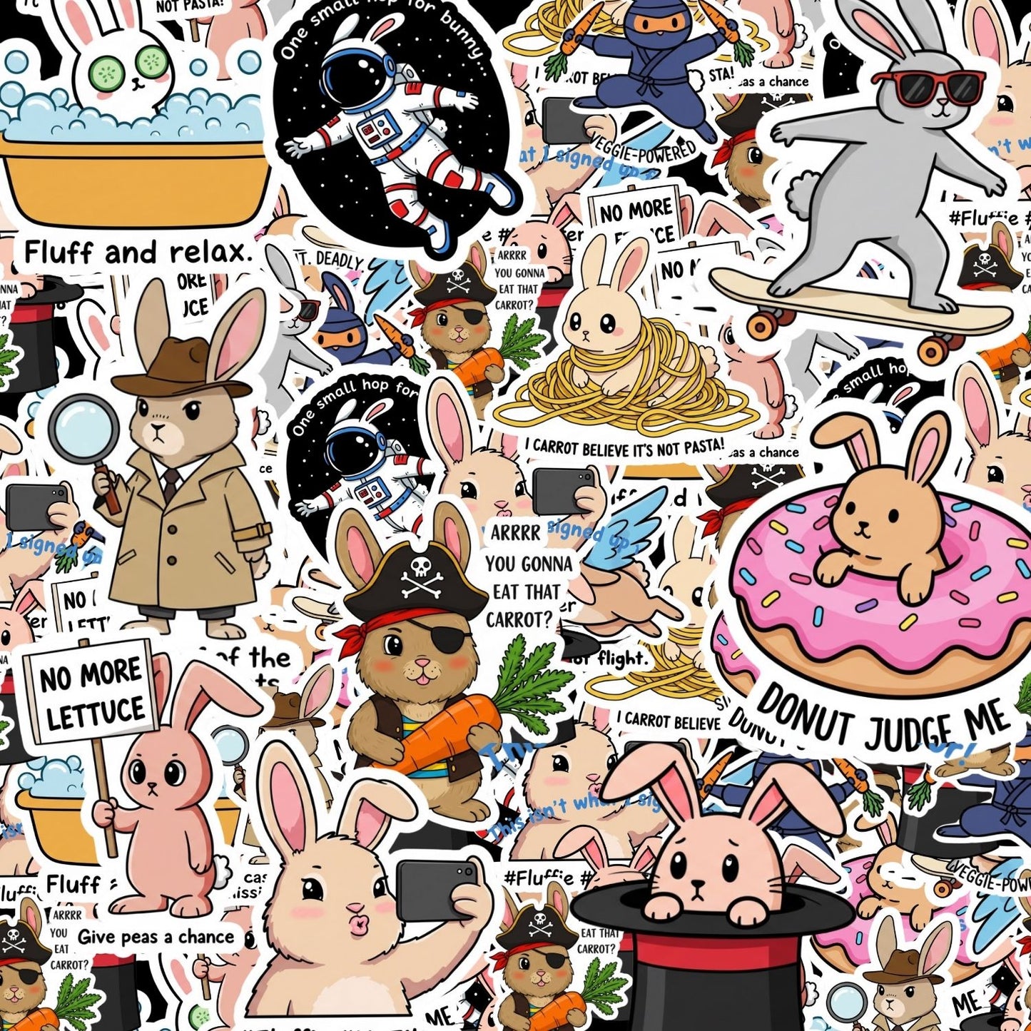 Rabbit Sticker Pack by Style's Bug