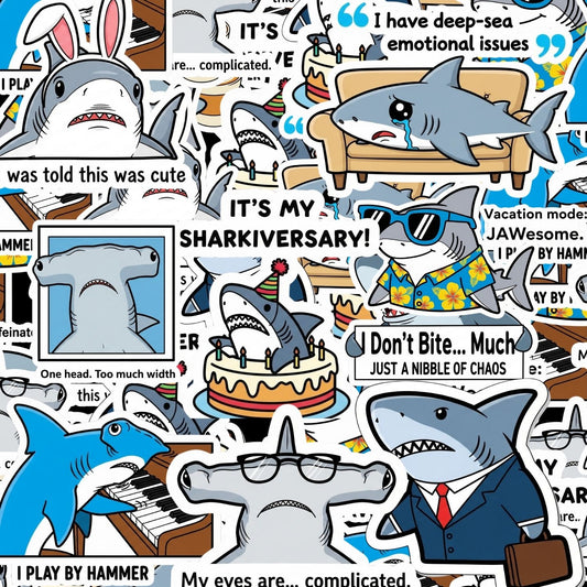 Shark Sticker Pack by Style's Bug