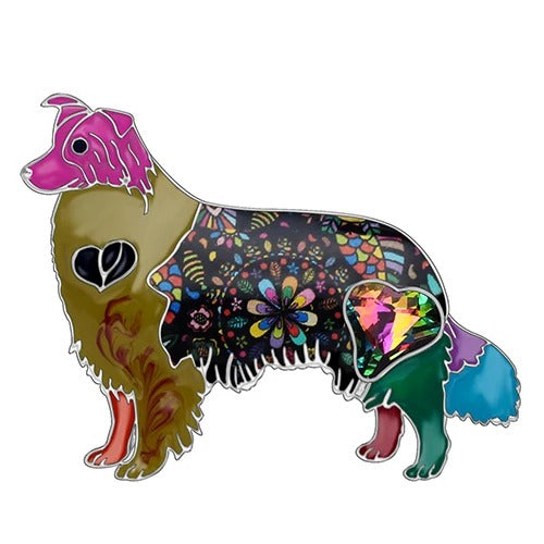 Artistic Border Collie Jewelry