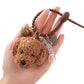 Cavapoo face plush keychains