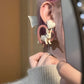 " Hopping bunny " drop earrings by SB - Style's Bug