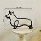 Realistic Dog shaped Standing ornaments - Style's Bug Corgi