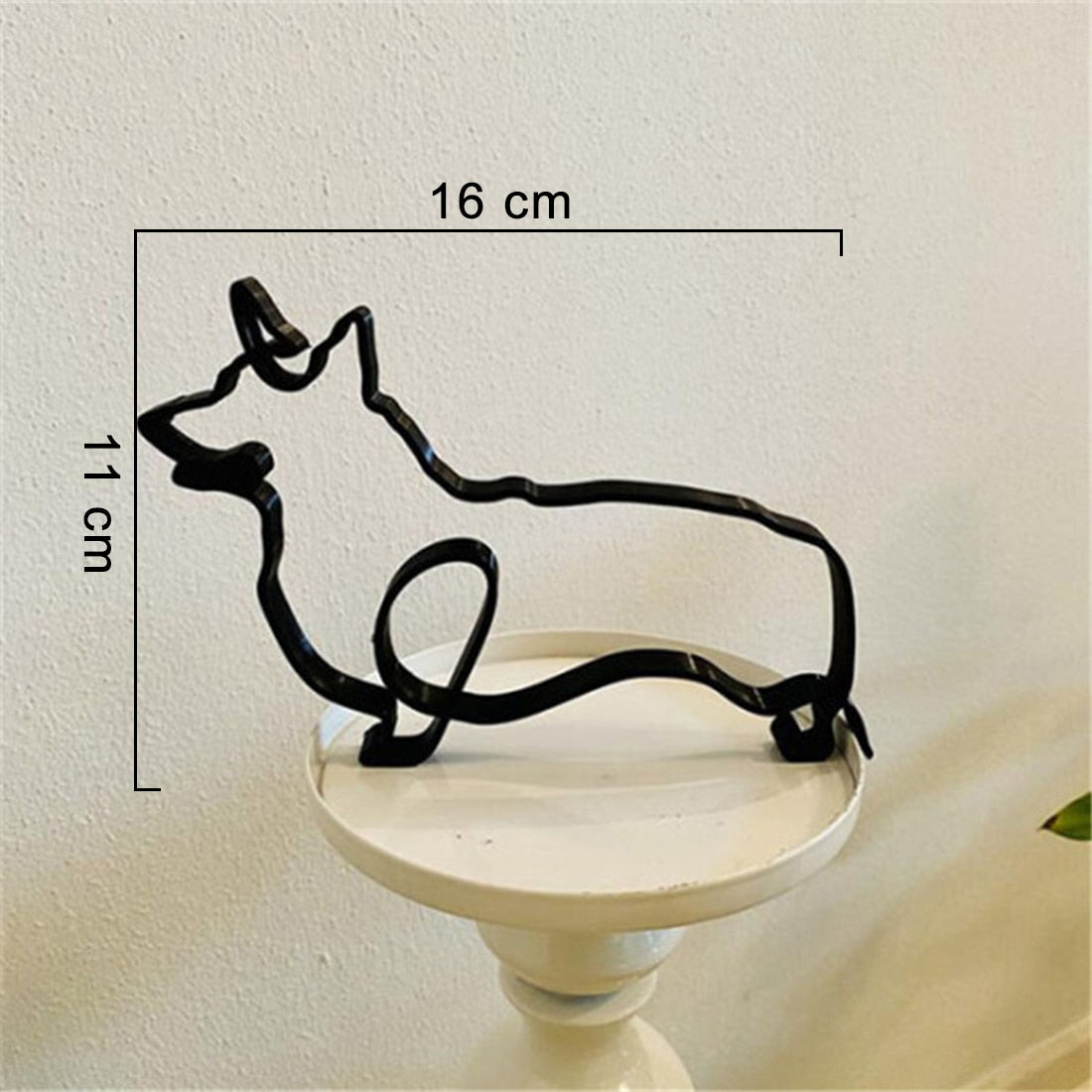 Realistic Dog shaped Standing ornaments - Style's Bug Corgi