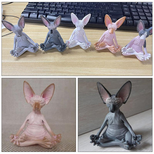 Realistic Sphynx cat statues - Style's Bug