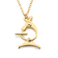 Simple Microscope Necklace - Style's Bug Gold