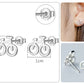 "Silver Bicycles" earrings by Style's Bug - Style's Bug