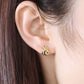"Honeycomb & the Queen Bee" earrings by SB - Style's Bug