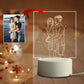 Custom Love Night lamp by Style's Bug - Style's Bug Rectangle