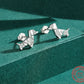 "Silver Dachshunds" earrings by Style's Bug - Style's Bug