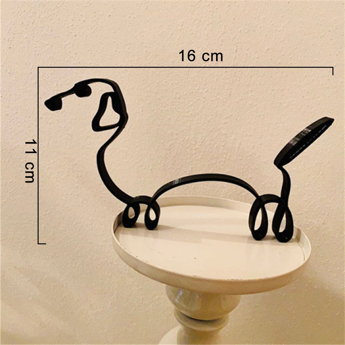 Realistic Dog shaped Standing ornaments - Style's Bug Dachshund