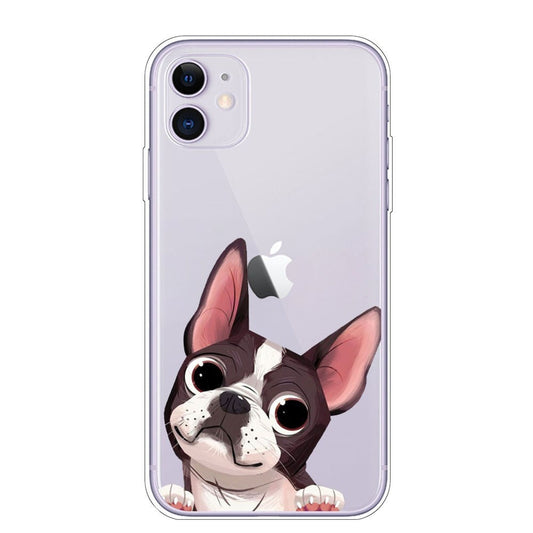"Starring cartoon Boston Terrier" iPhone case - Style's Bug For iPhone 14Pro MAX
