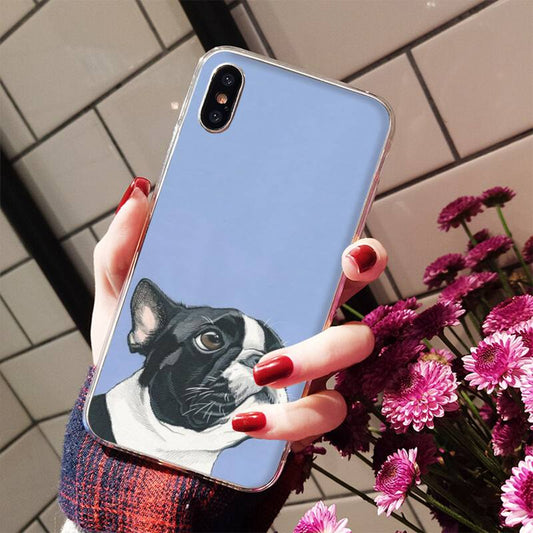 "Mr. Boss" the Boston Terrier Iphone case - Style's Bug