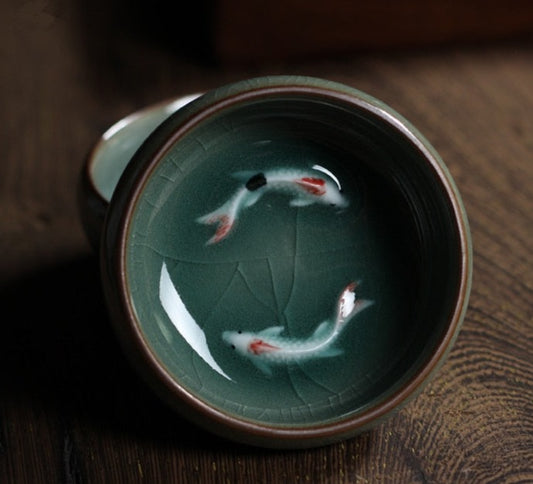 Koi Tea cup by Style's Bug - Style's Bug