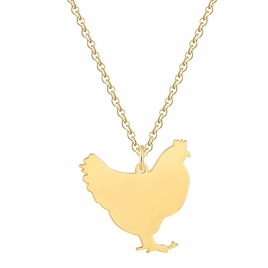 Realistic Chicken Necklace (2pcs pack) - Style's Bug