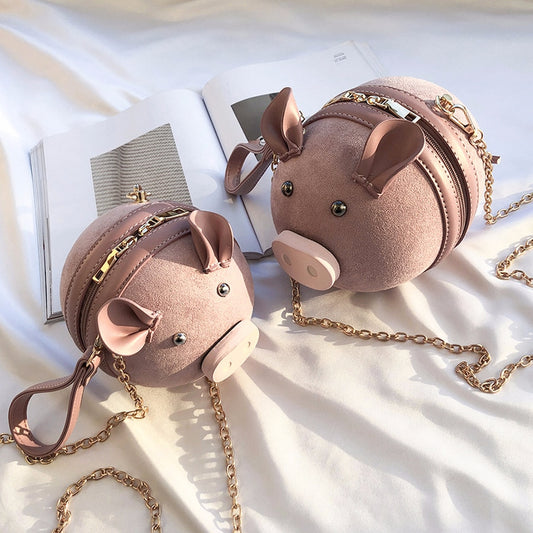 "Chubby the mini pig" Shoulder bag - Style's Bug