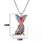 Artistic Chihuahua necklace
