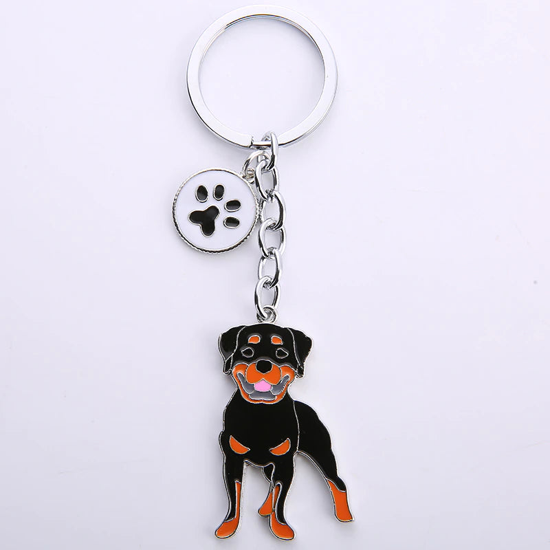 Dog Keychains by Style's Bug (2pcs pack) - Style's Bug Rottweiler