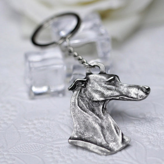 Realistic Greyhound Keychains by SB (2pcs pack) - Style's Bug