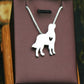 Realistic Bernese mountain dog necklace - Style's Bug