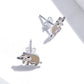 Sleeping Sloth earrings - Style's Bug