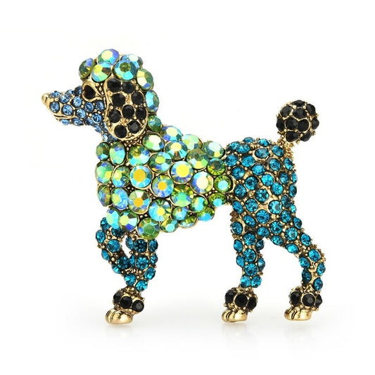 Realistic Poodle brooches - Style's Bug
