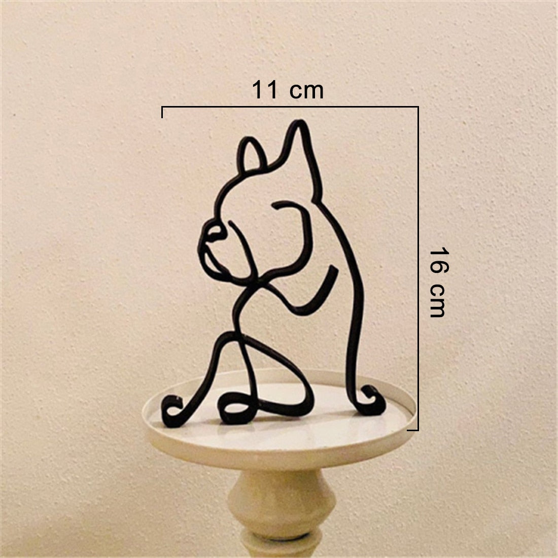 Realistic Dog shaped Standing ornaments - Style's Bug French Bulldog