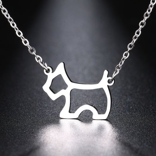 Scottish Terriers necklace by SB (2pcs pack)