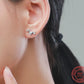 "Silver Dachshunds" earrings by Style's Bug - Style's Bug