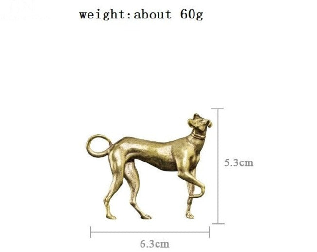 Brass Whippets/Greyhounds by Style's Bug - Style's Bug