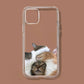 Realistic Funny animal iPhone cases - Style's Bug Cuddling cats / iPhone 11