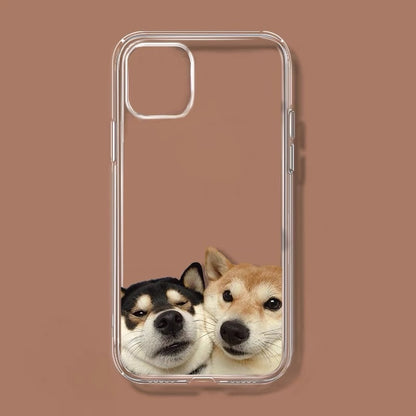 Realistic Funny animal iPhone cases - Style's Bug Cuddling Shibas / iPhone 11