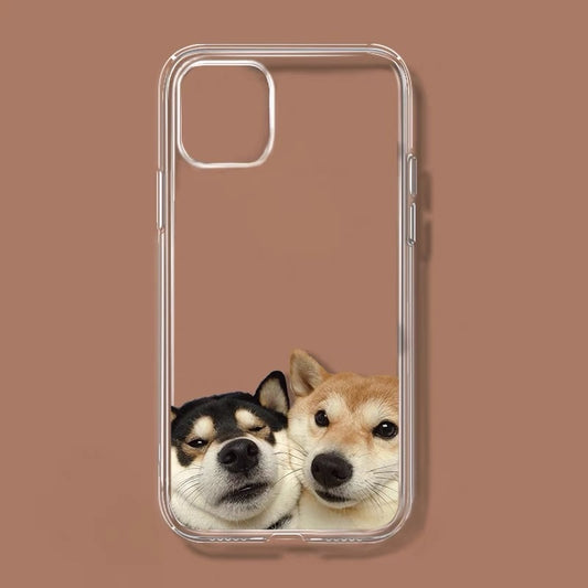 Realistic Funny animal iPhone cases - Style's Bug Cuddling Shibas / iPhone 11