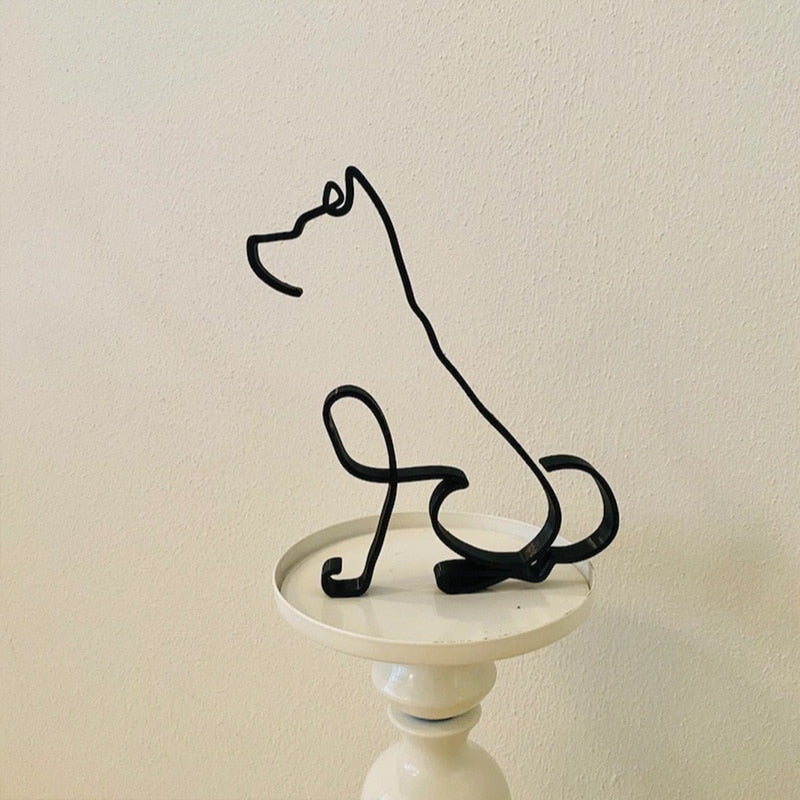 Realistic Dog shaped Standing ornaments - Style's Bug Akita / Husky / Shiba