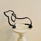 Realistic Dog shaped Standing ornaments - Style's Bug Ear flopped Corgi