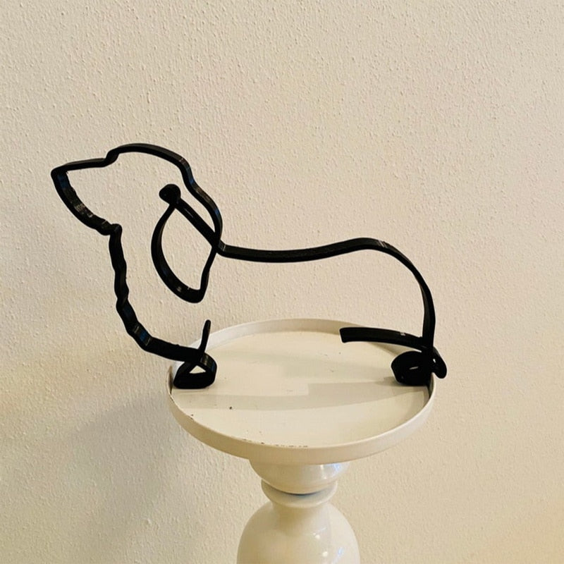 Realistic Dog shaped Standing ornaments - Style's Bug Ear flopped Corgi