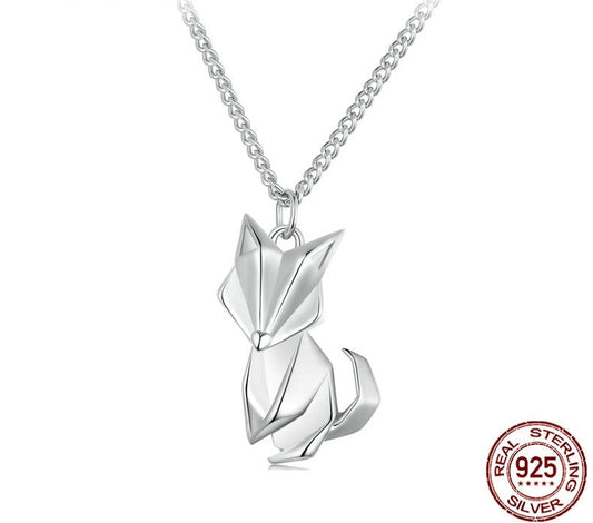 Sitting Fox Necklace by Style's Bug - Style's Bug Default Title