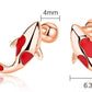 Swimming Kōhaku Koi earrings